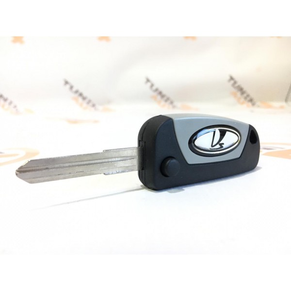 Выкидной ключ 3 кнопки с лезвием Lada / Лада / ВАЗ 2110 2111 2112